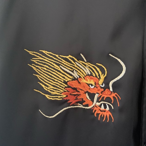 HUF Satin Varsity/Bomber Jacket - Picture 2 of 5